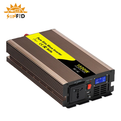 48V 1500W 12Vの純粋な正弦波インバーター24V 110V 220V
