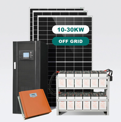 電池との格子太陽エネルギーシステム3KW 5KW 8KW 10KWを離れた雑種