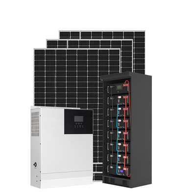 格子太陽エネルギーシステム電池が付いている光起電太陽エネルギーシステムを離れた6KW 5KW