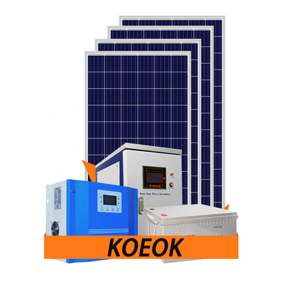 電池の毎日の発電との格子48Vのための5KW太陽エネルギーシステム