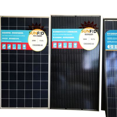 住宅のエネルギー蓄積 システムのための450W Framelessモノクリスタル太陽電池パネルBifacial 10BB