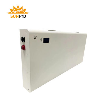 7200WH 超薄型ブレード Lifepo4 バッテリー Powerwall 48V ソーラー家庭用電源システム