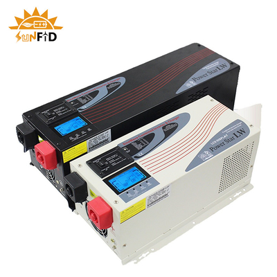 AC LCD表示との純粋な正弦波力インバーター24V 48V 120 240Vへの6000W DC