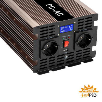24V 48V 3000ワットの純粋な正弦波インバーターAC 110V 220V太陽エネルギーへの12ボルトDC