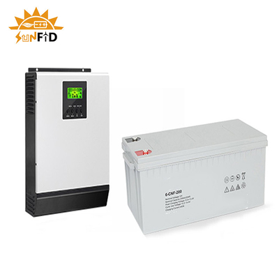 家12V 400Ahの太陽電池パネル光起電システムのための格子太陽エネルギーシステムを離れた2KW