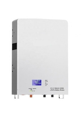 壁に取り付けられたLiFePO4 Powerwallのリチウム電池48V 100ah 5KWh