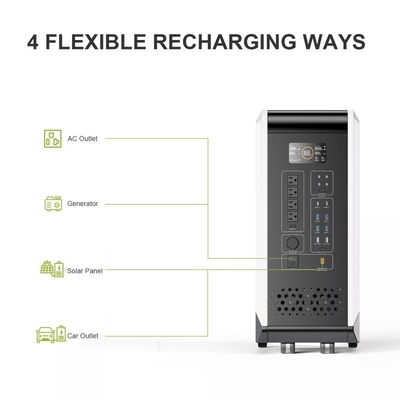 太陽動力火車の携帯用発電機LiFePO4 2000w力銀行