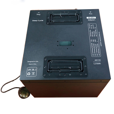 コミュニケーションを用いるLifepo4ゴルフ カートのリチウム電池のパック48V 100AH 105AH 200AH