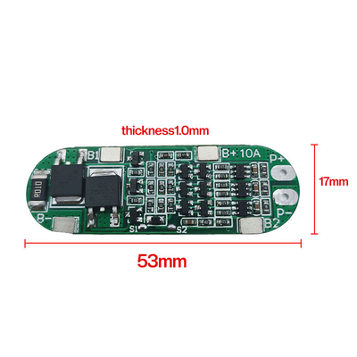 Pylontech 18650のリチウム電池Bms 3s 12V 10amp 11.1V Lifeo4