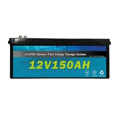 キャンピングカー12V 150AH RVのSolar Energy貯蔵システムのためのLifepo4余暇電池