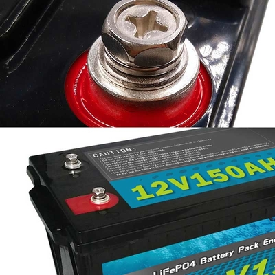 キャンピングカー12V 150AH RVのSolar Energy貯蔵システムのためのLifepo4余暇電池