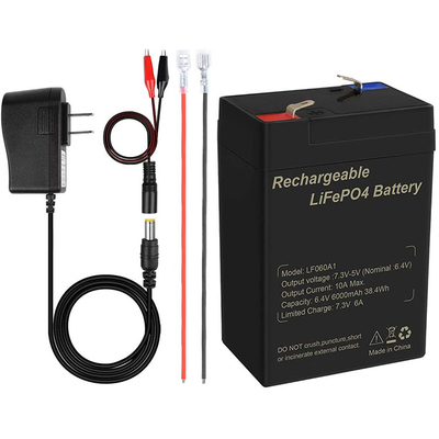 再充電可能な6Vオートバイのリチウム電池6Ah Lifepo4 Talentcell