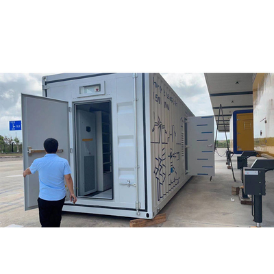 屋外格子太陽系1MWH ESSの容器Lifepo4 IP65を離れた格子の0.5MW